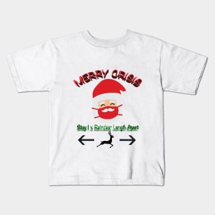 Merry Crisis Santa Kids T-Shirt